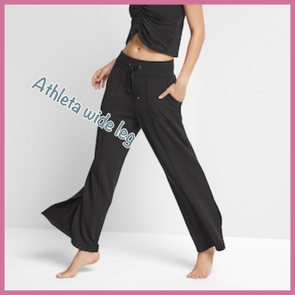 Athleta Pants - FINAL $Fabulous Athleta Sierra Wide Leg Pant Small